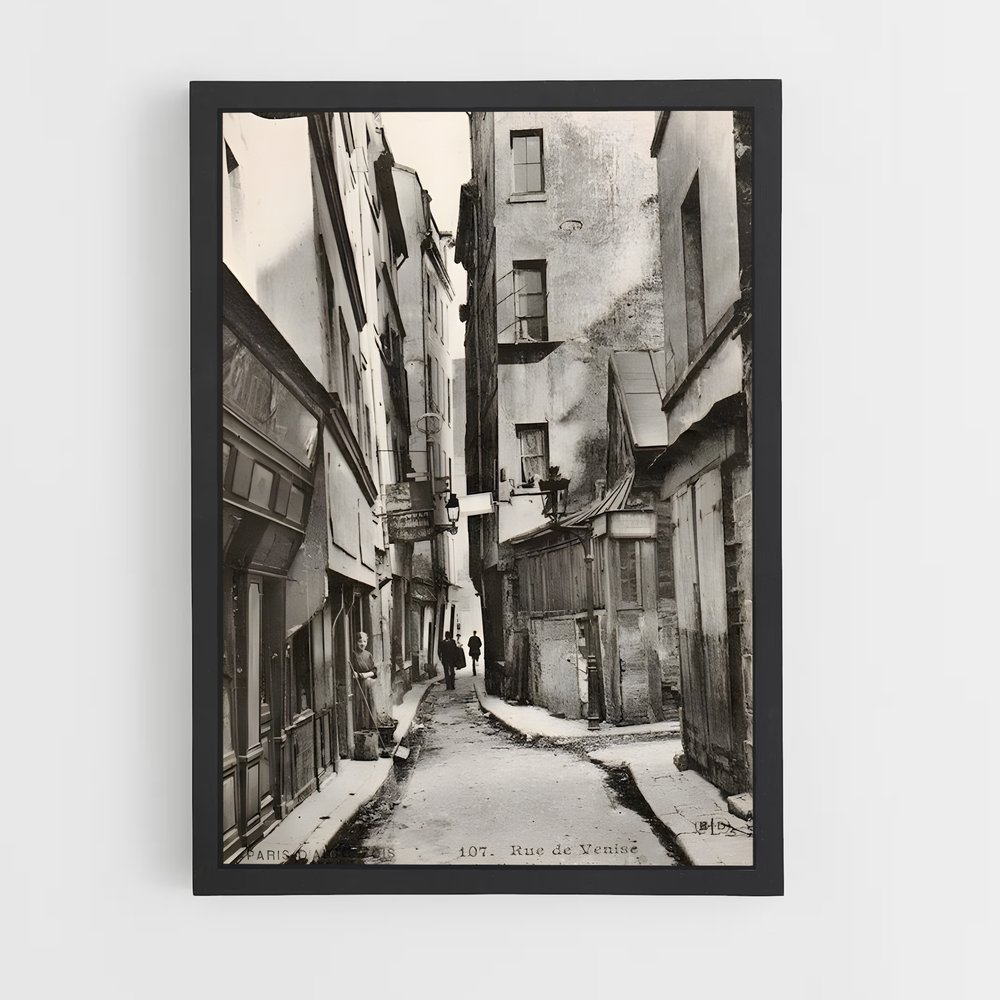 Poster Rue Étroite – affiche Jeux Olympiques (vue 2)
